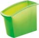 Corbeille à papier rectangulaire MONDO, 18L, coloris vert translucide,image 1