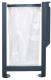Corbeille vigipirate sur pied / cendrier Arkea sans chapeau - 60l/3l - anthracite mat - RAL 7016,image 2