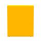 Borne de tri sélectif Cubatri, sans serrure - plastique - 90l - blanc / jaune colza - RAL 1021,image 3