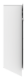 Distributeur protections périodiques Gaïa, 2 compartiments - blanc signalisation - RAL 9016,image 3