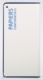 Borne de tri sélectif Cubatri, avec serrure - papiers confidentiels - 40l - blanc / bleu ciel - RAL 5015,image 2