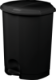 Poubelle plastique à pédale Prima Green - 30l - noir,image 1