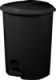 Poubelle plastique à pédale Prima Green - 50l - noir,image 1