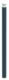 Potelet à sceller Opus - acier - tête boule blanche - tube Ø 76 - anthracite mat - RAL 7016,image 1