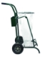 Chariot de voirie Mobisac - sans couvercle - roues caoutchouc - 110l - vert mousse - RAL 6005,image 2