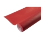 Nappe en papier gaufré Toile de lin, rouleau de 6x1,18m, coloris rouge,image 1