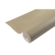 Nappe en papier gaufré Toile de lin, rouleau de 6x1,18m, coloris ficelle,image 1